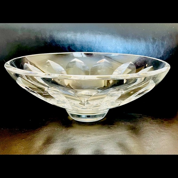 Lead Chrystal Dish - Picture 1 of 5